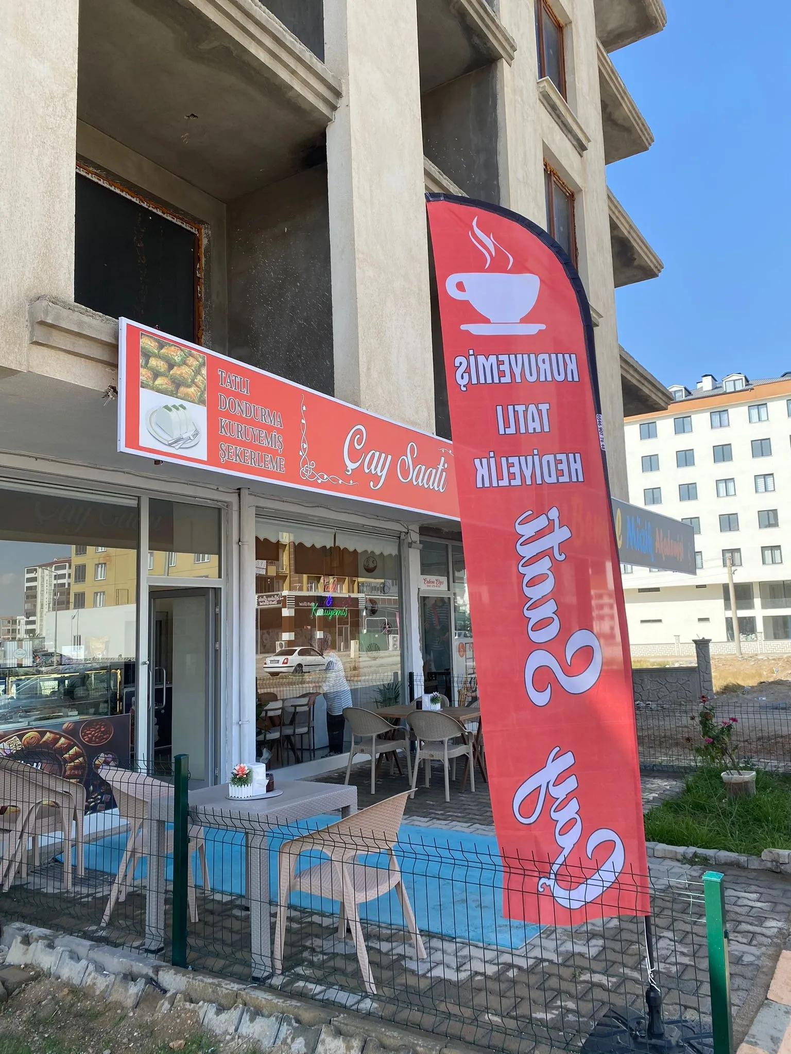Çay - Simit Olta Bayrağı-15