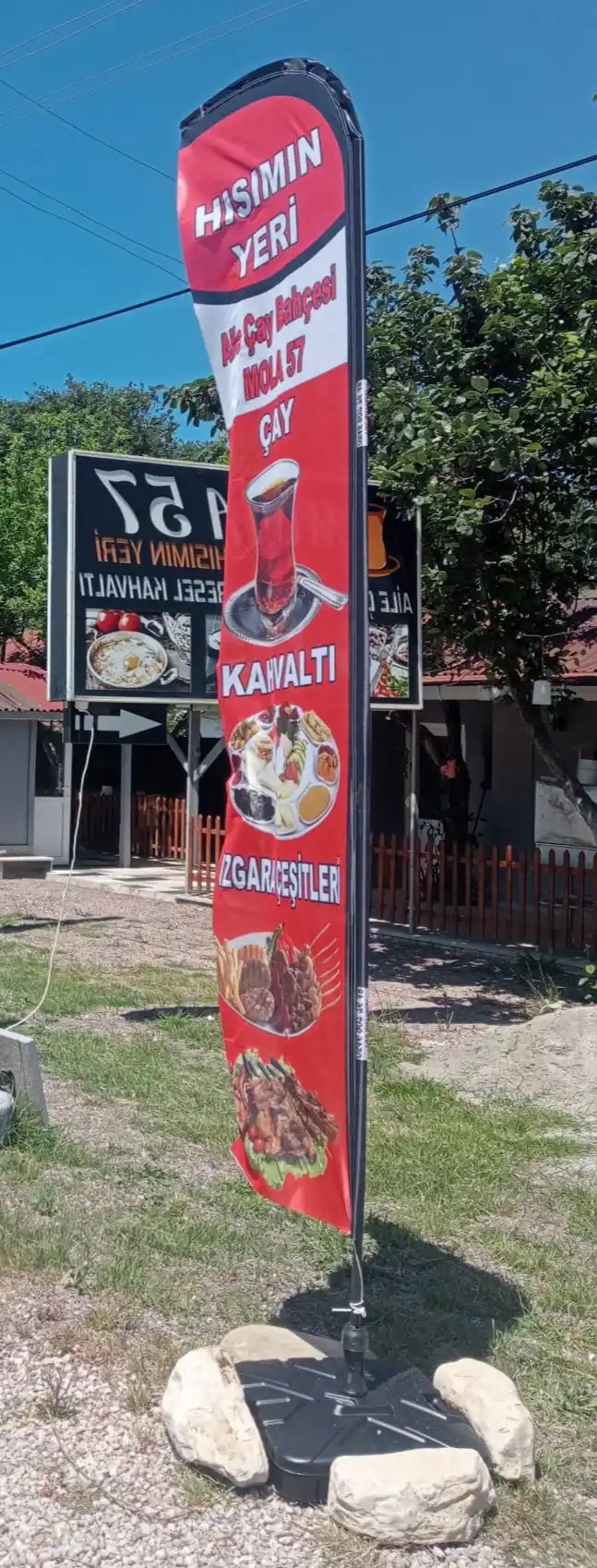 Çay - Simit Olta Bayrağı-9