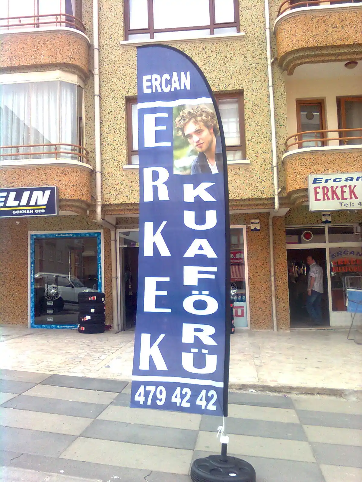 Erkek Kuaförü Olta Bayrağı-8