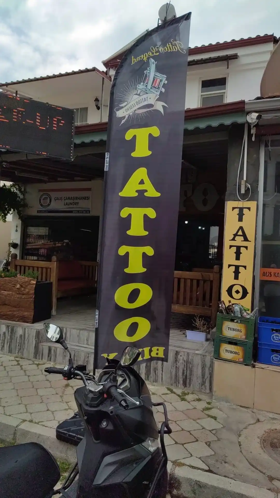 Tatto - Dövmeci Olta Bayrağı-1